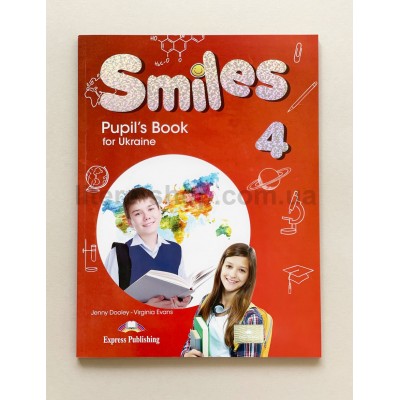 Smiles  4 for Ukraine Pupil's Book