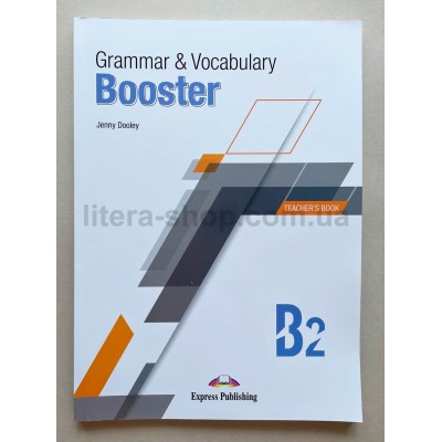 Grammar and Vocabulary Booster B2 Teacher's Book w. DigiBooks Grammar and Vocabulary Booster B2 Teacher's Book w. DigiBooks