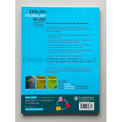 English Vocabulary in Use 4th Edition Pre-Intermediate/Intermediate + eBook + key