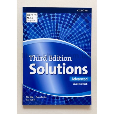 Solutions 3rd Edition Advanced Student's Book