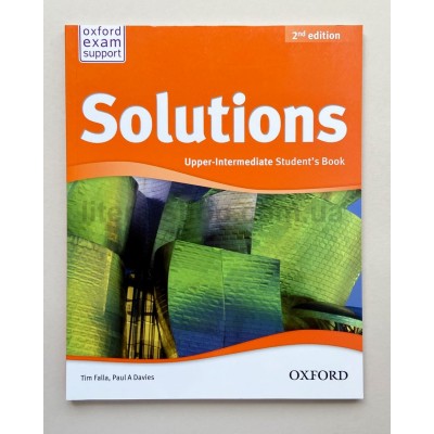 Solutions 2nd Ed Upper-Intermediate Student's Book Solutions 2nd Ed Upper-Intermediate Student's Book