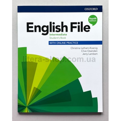 English File 4th Edition Intermediate Student's Book with Online Practice