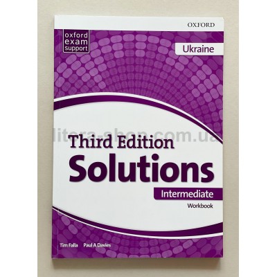 Solutions 3rd Edition Intermediate Workbook (Ukrainian Edition)