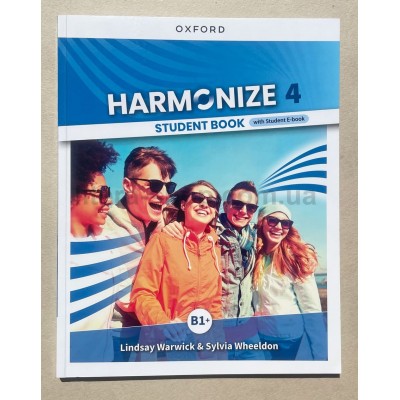 Harmonize 4  Student's Book with e-Book