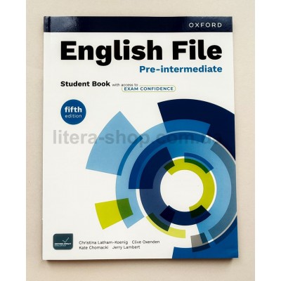 English File 5th Edition Pre-Intermediate Student's Book with access to Exam Confidence