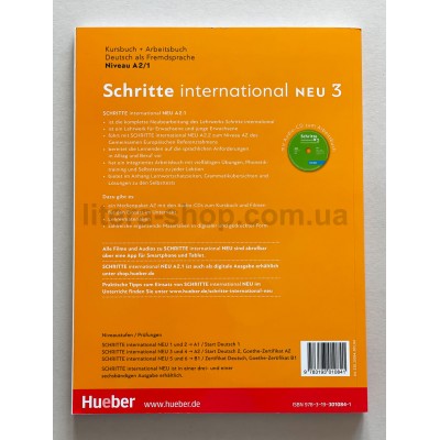 Schritte international Neu 3 KB+AB+CD z.AB 