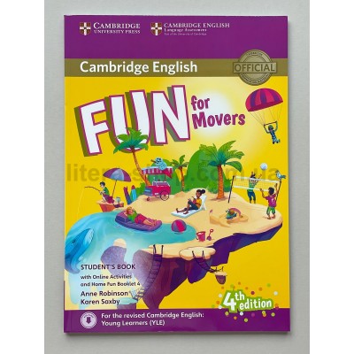 Fun for Movers 4th Edition SB + Downloadable Audio + Online Activities + Home Fun Booklet