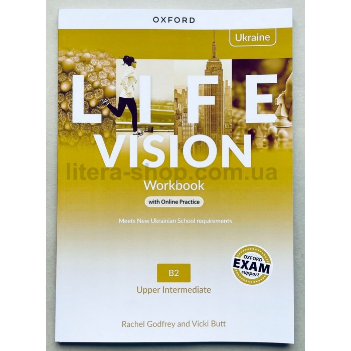 洋楽 MAC VO players IV life grap Life Vision Upper-Intermediate: B2 Workbook with Online Practice