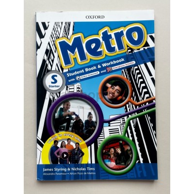Metro Starter Student's Book, Workbook and Online Homework