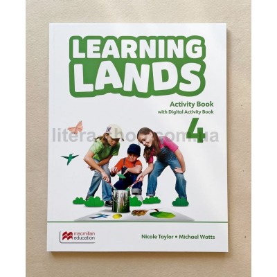 Learning Lands Level 4. Activity Book with Digital Activity Book