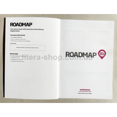 Roadmap B1+ Workbook  with key, audio and online resources