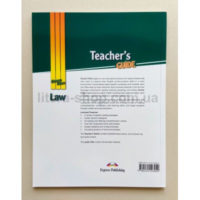 Career Paths LAW Teacher's Guide