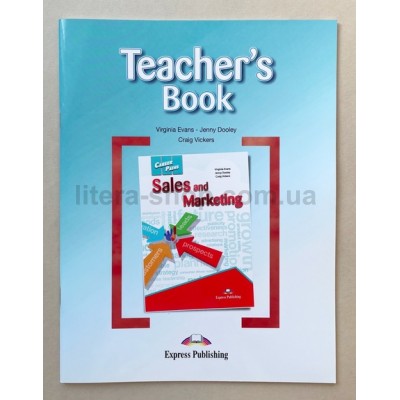 Career Paths  SALES AND MARKETING Teacher's Book