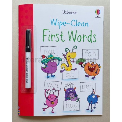 Wipe-Clean First Words