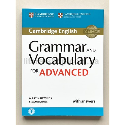 Cambridge Grammar and Vocabulary for Advanced + key + Downloadable Audio