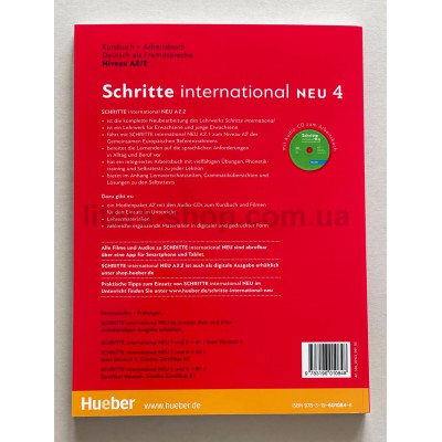 Schritte international Neu 4 KB+AB+CD z.AB 