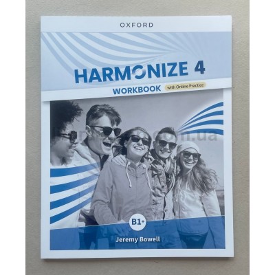 Harmonize 4  Workbook with Online Practice  