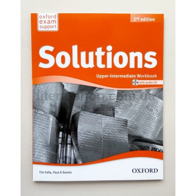 Solutions 2nd Ed Upper-Intermediate Workbook with CD Solutions 2nd Ed Upper-Intermediate Workbook with CD