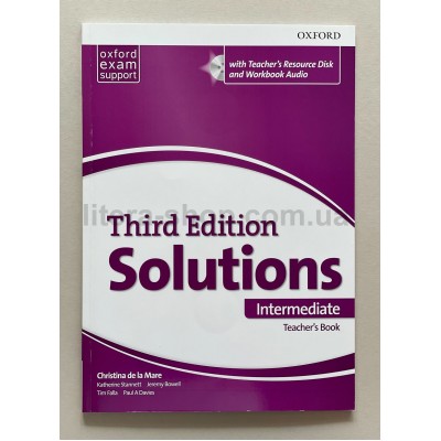 Solutions 3rd Edition Intermediate Teacher's Guide with Teacher's Resource Disk