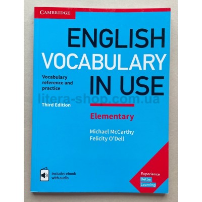 English Vocabulary in Use 3rd Edition Elementary + eBook + key