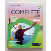 Complete B2 First Third Edition Student's Pack (SB w.key, WB w.key + Audio download)