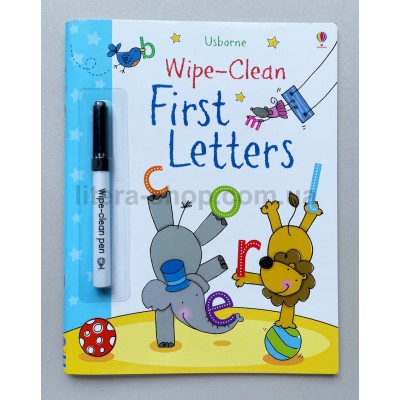 Wipe-Clean First Letters