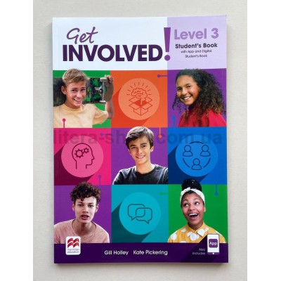Get Involved for Ukraine 3 Student's Book with App and Digital Student's Book