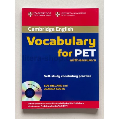 Cambridge Vocabulary for PET + key + Audio CD