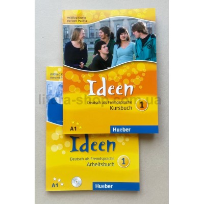 Ideen 1 KB + Ideen 1 AB mit CD zum AB 