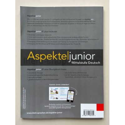 Aspekte junior B1+ Übungsbuch