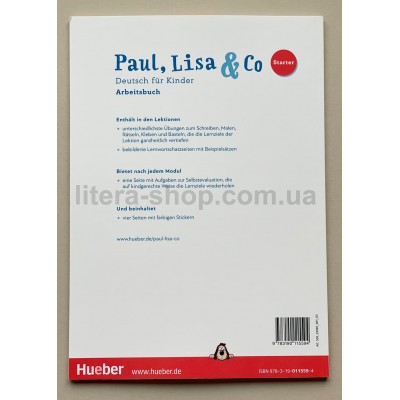 Paul Lisa & Co Starter Arbeitsbuch 