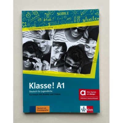 Klasse! A1 Kursbuch mit Audios und Videos