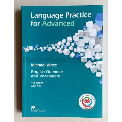 Language Practice for Advanced 4th Edition — English Grammar and Vocabulary w. key and Practice Online
