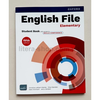 English File 5th Edition Elementary Student Book with Access to Skills Confidence
