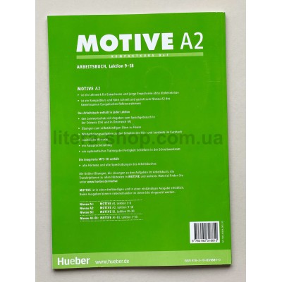 Motive A2  Arbeitsbuch Lektion 9–18