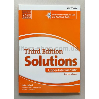 Solutions 3rd Edition Upper-Intermediate Teacher's Guide with Teacher's Resource Disk