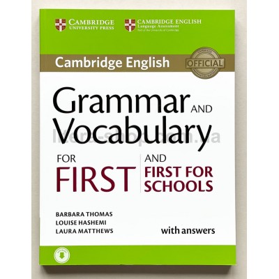 Cambridge Grammar and Vocabulary for First and First for Schools + key + Downloadable Audio