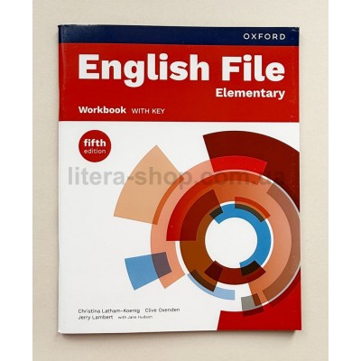 English File 5th Edition Elementary Workbook with Key