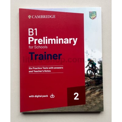 Trainer Cambridge B1 Preliminary for Schools 2  w. answers and T's Notes 