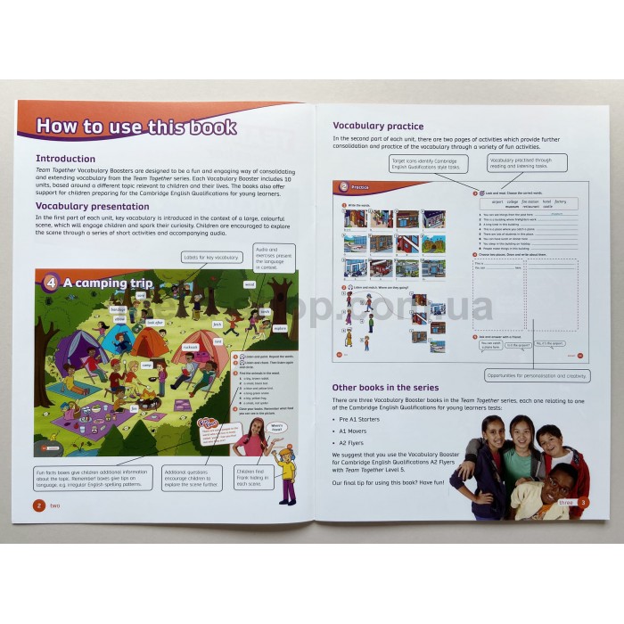 Team Together Vocabulary Booster A2 Flyers