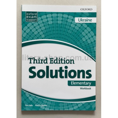 Solutions 3rd Edition Elementary Workbook (Ukrainian Edition)
